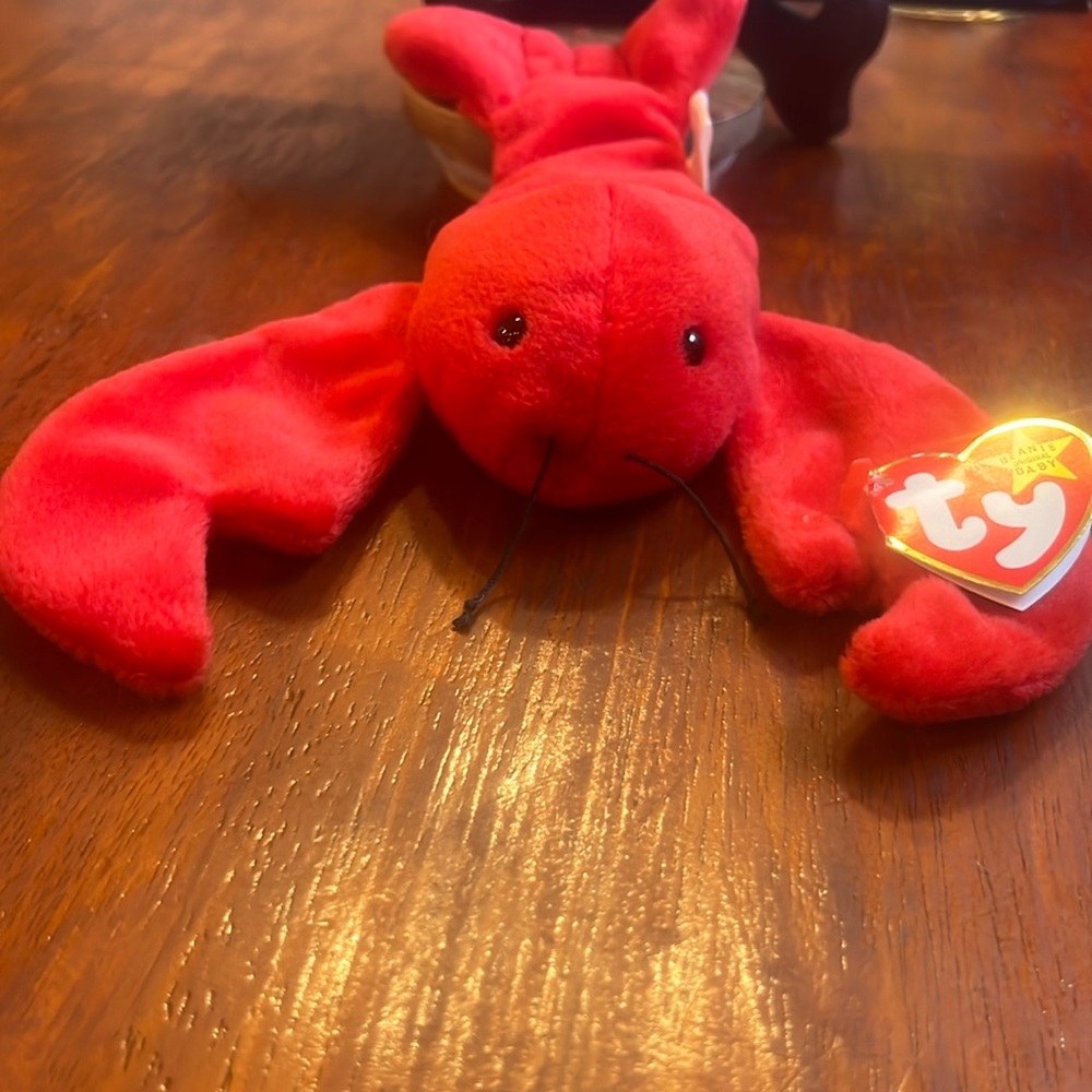 Ty beanie baby, pinchers the lobster